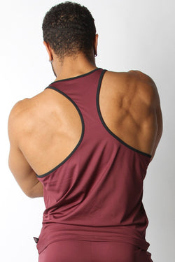 Cellblock 13 Burgundy Cyclone 2.0 Tank Top thumbnail 2