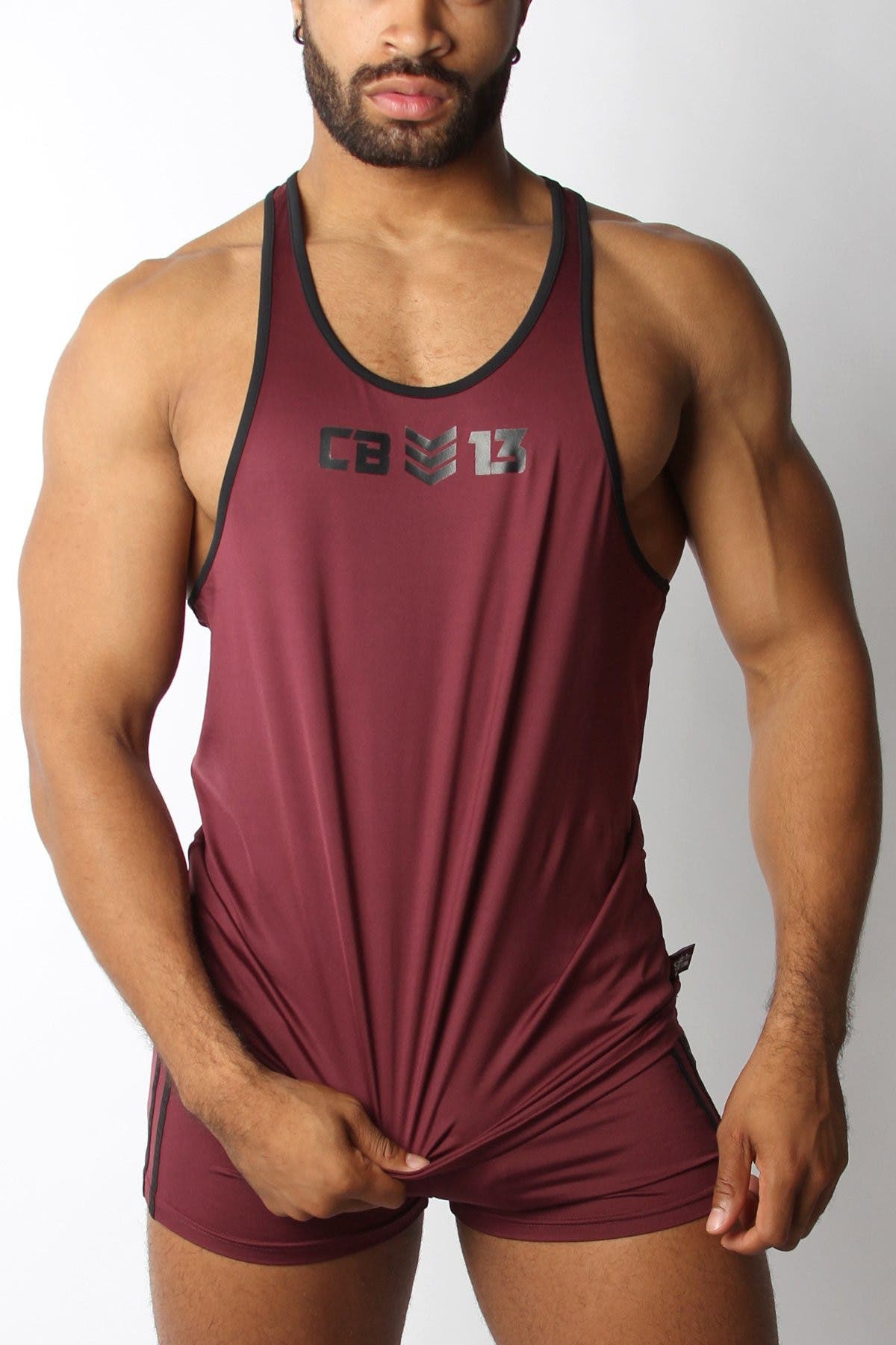 Cellblock 13 Burgundy Cyclone 2.0 Tank Top