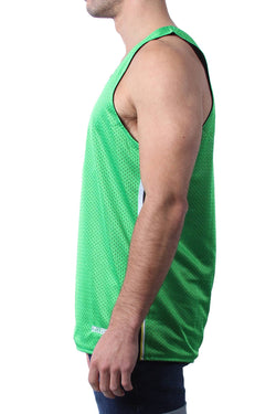 Cellblock 13 Green Crossover Reversible Mesh Tank Top thumbnail 3