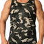 Cellblock 13 Grey Foxhole Camo Mesh Tank Top