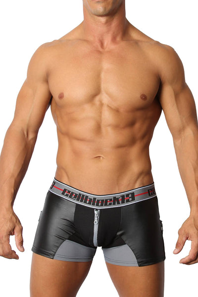 Cellblock 13 Grey Moto X Zipper Trunk
