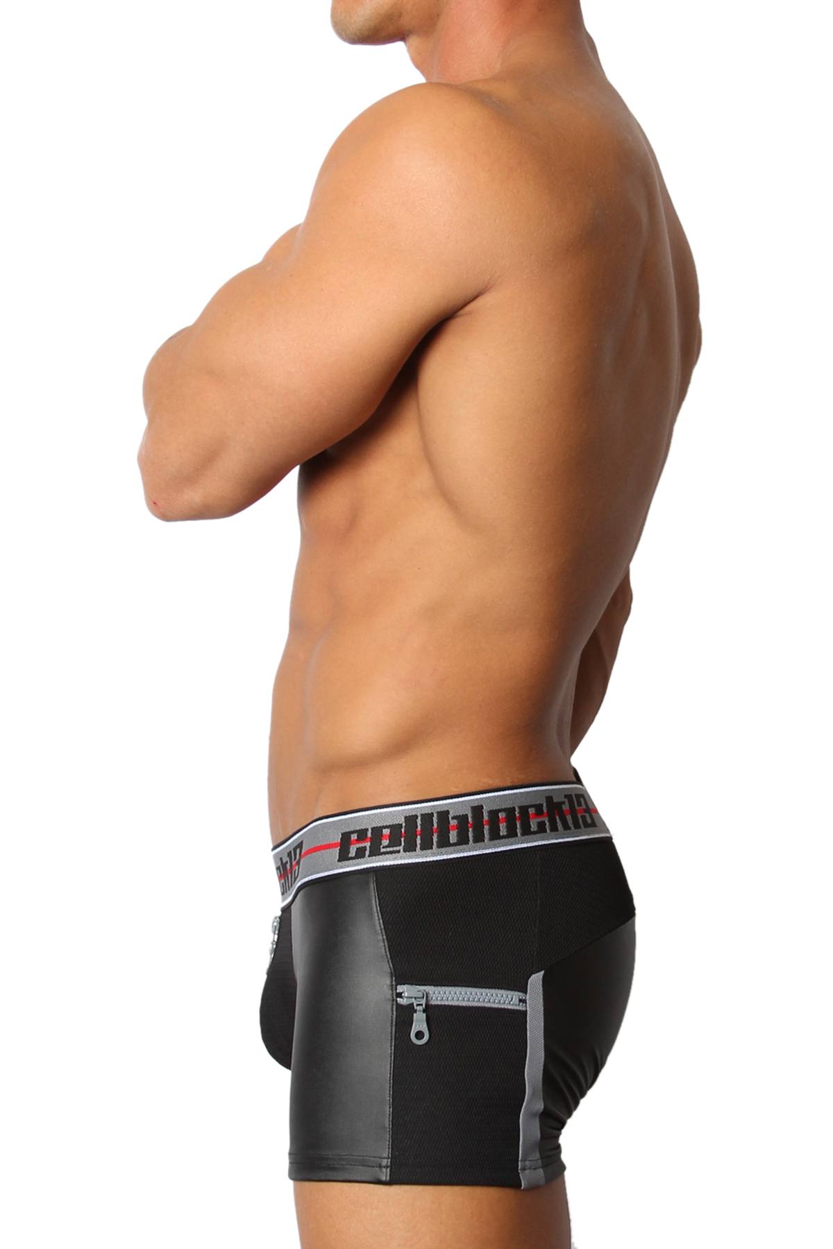 Cellblock 13 Grey Moto X Zipper Trunk
