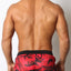 Cellblock 13 Red Foxhole Camo Mesh Short W/ Built In Pouch