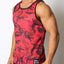 Cellblock 13 Red Foxhole Camo Mesh Tank Top