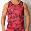 Cellblock 13 Red Foxhole Camo Mesh Tank Top