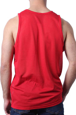 Cellblock 13 Red Midfield Mesh Tank Top thumbnail 3