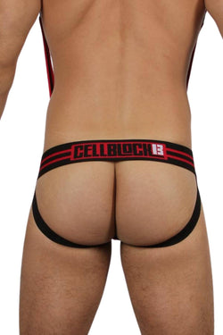 Cellblock 13 Red Trident Jockstrap thumbnail 3