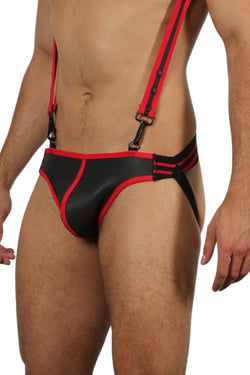 Cellblock 13 Red Trident Jockstrap thumbnail 2