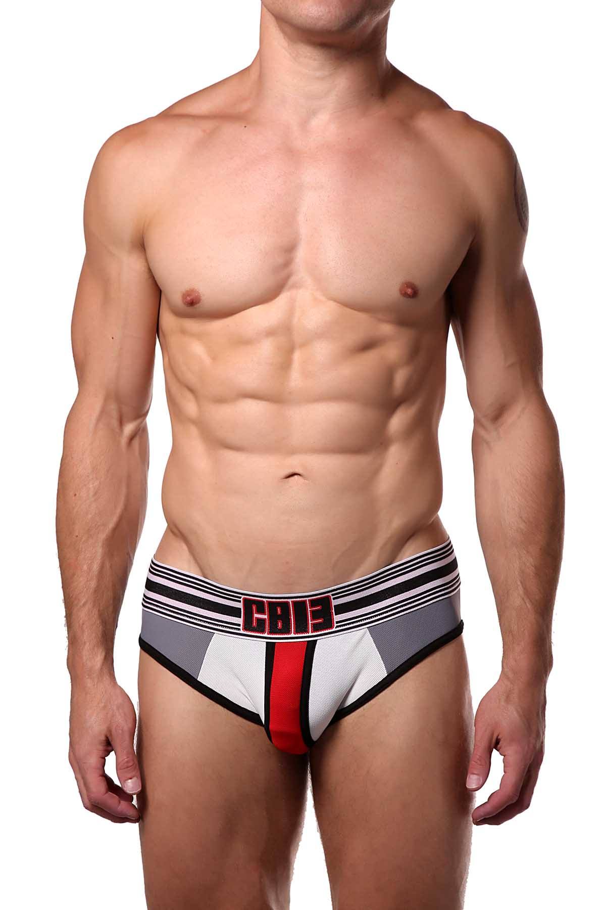 Cellblock 13 Red/White/Grey Cellmate Jock-Brief