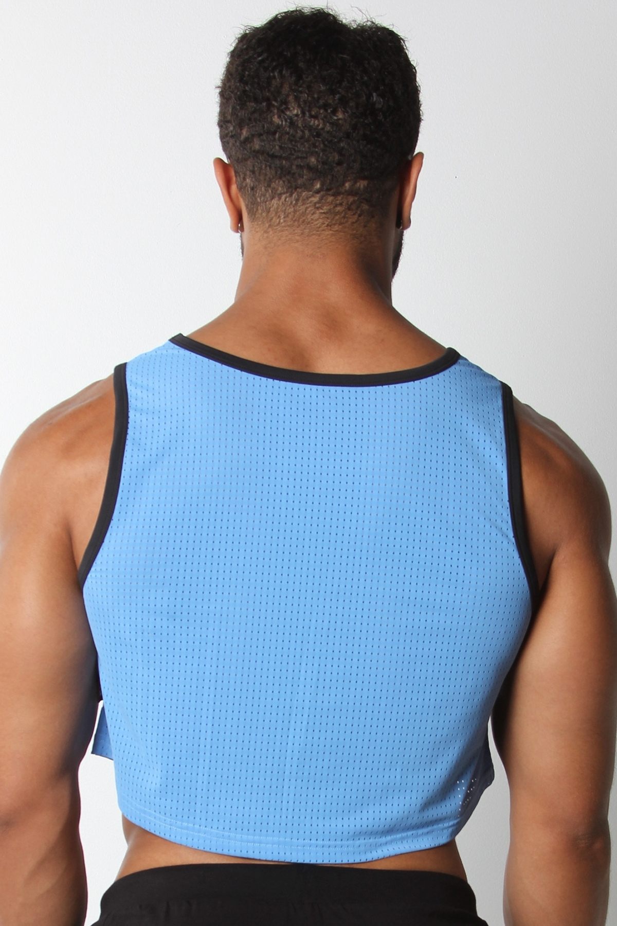 Cellblock 13 Sky Blue Relay Mesh Cutoff Tank