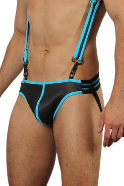 Cellblock 13 Turquoise Trident Jockstrap thumbnail 2