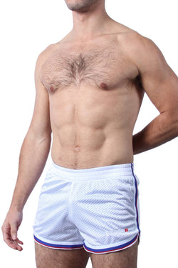 Cellblock 13 White Crossover Reversible Mesh Short thumbnail 1