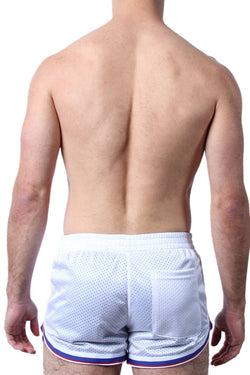 Cellblock 13 White Crossover Reversible Mesh Short thumbnail 2