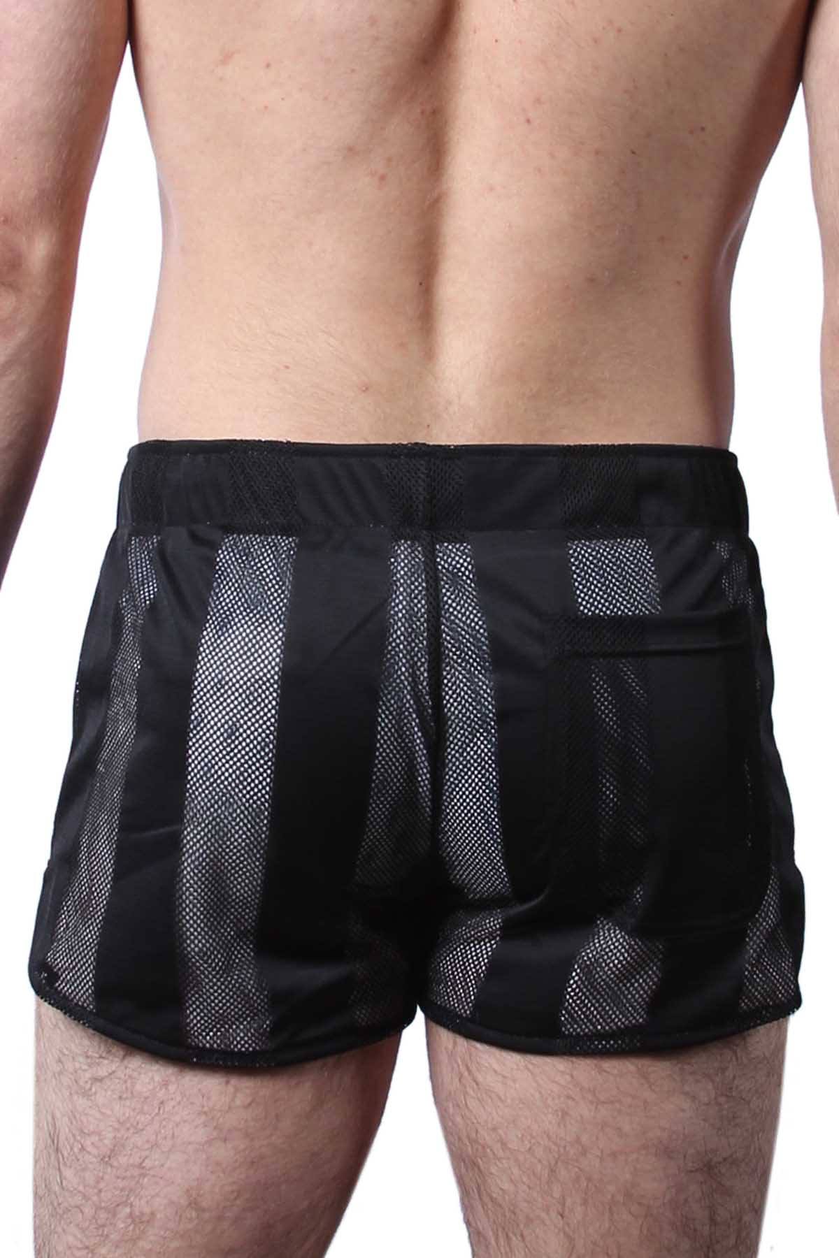 Cellblock 13 White Midfield Mesh Reversible Short