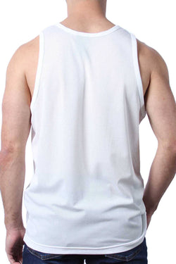 Cellblock 13 White Midfield Mesh Tank Top thumbnail 3