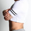 Cellblock 13 White Relay Mesh Cutoff Shirt