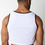 Cellblock 13 White Relay Mesh Cutoff Tank