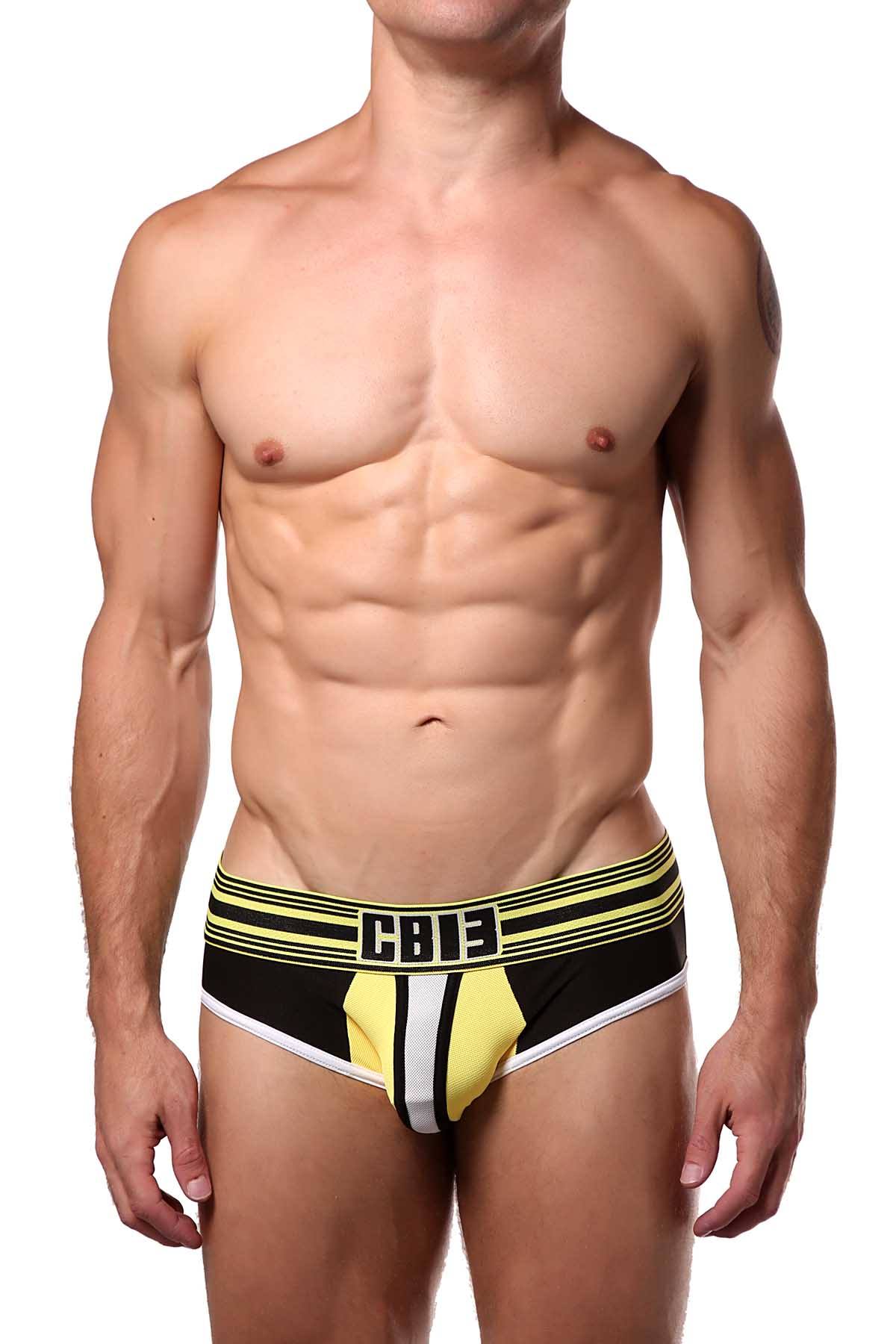 Cellblock 13 White/Yellow/Black Cellmate Brief
