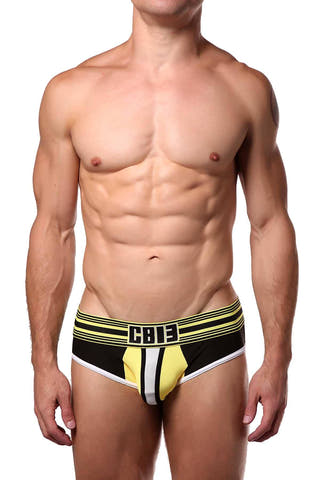 Cellblock 13 White/Yellow/Black Cellmate Brief