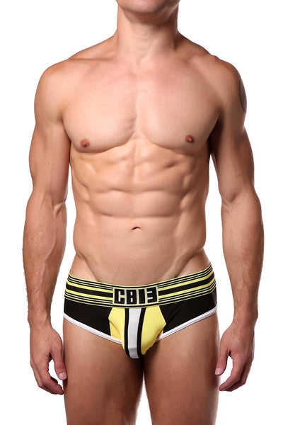 Cellblock 13 White/Yellow/Black Cellmate Brief