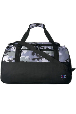 Champion Black/Grey Camo Forever Champ Ascend Duffel Bag thumbnail 1