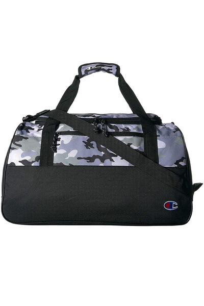Champion Black/Grey Camo Forever Champ Ascend Duffel Bag