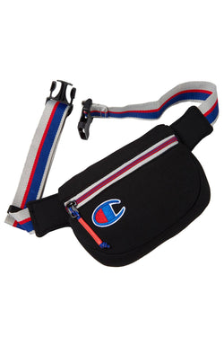 Champion Black Unisex Attribute Waistbag thumbnail 4