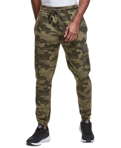 Champion Camo Print Jogger Pants Cargo Olive thumbnail 1