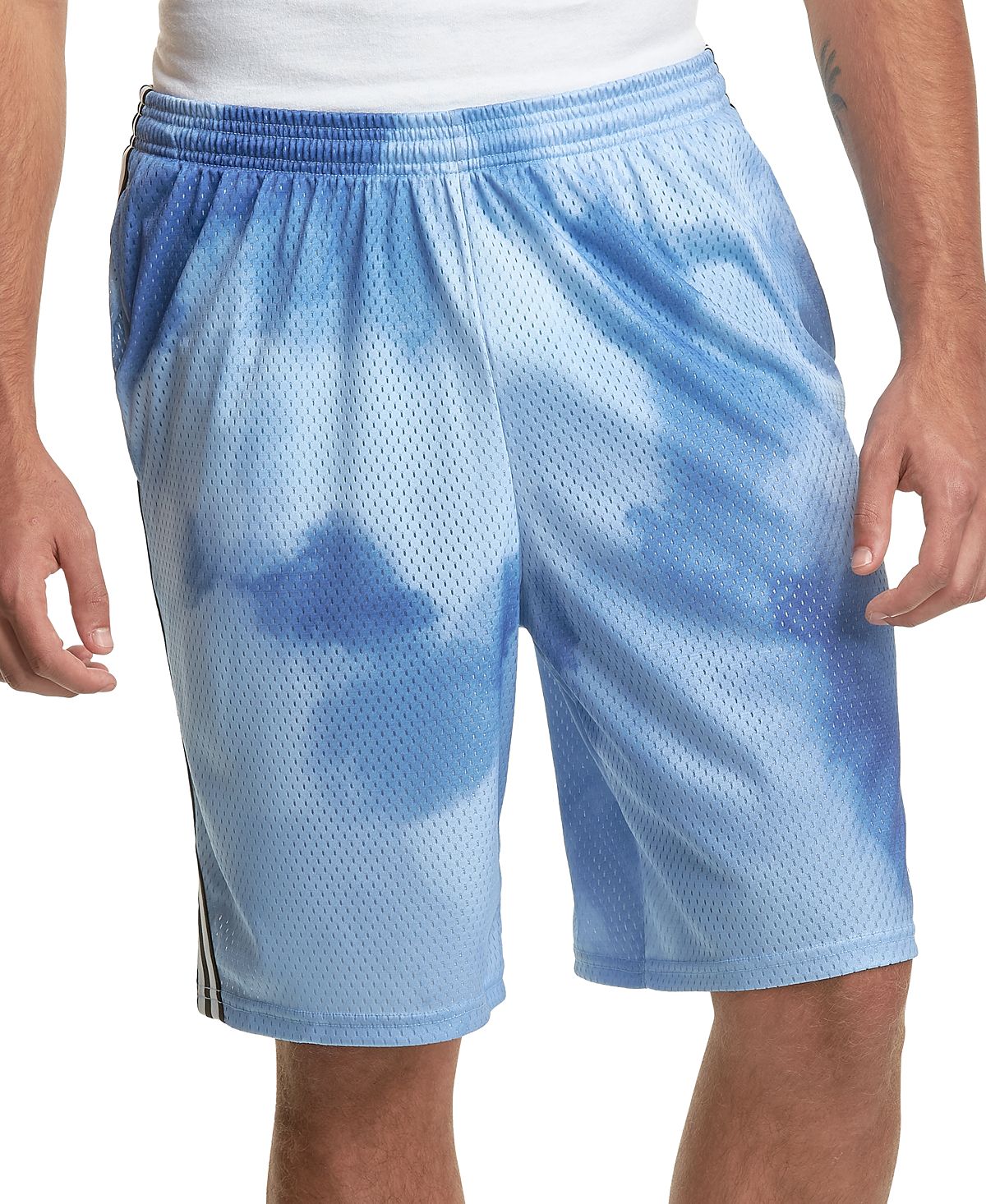 Champion Cloud Dye Lacrosse 9" Shorts Navy