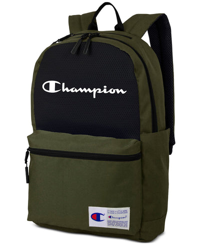 Champion Colorblocked Backpack Olive Cargo
