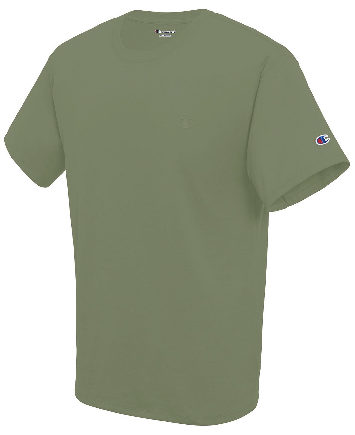 Champion Cotton Jersey T-shirt Cargo Olive