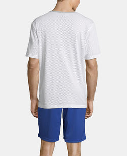 Champion Double Dry Reversible Mesh T-shirt White/Oxford thumbnail 2