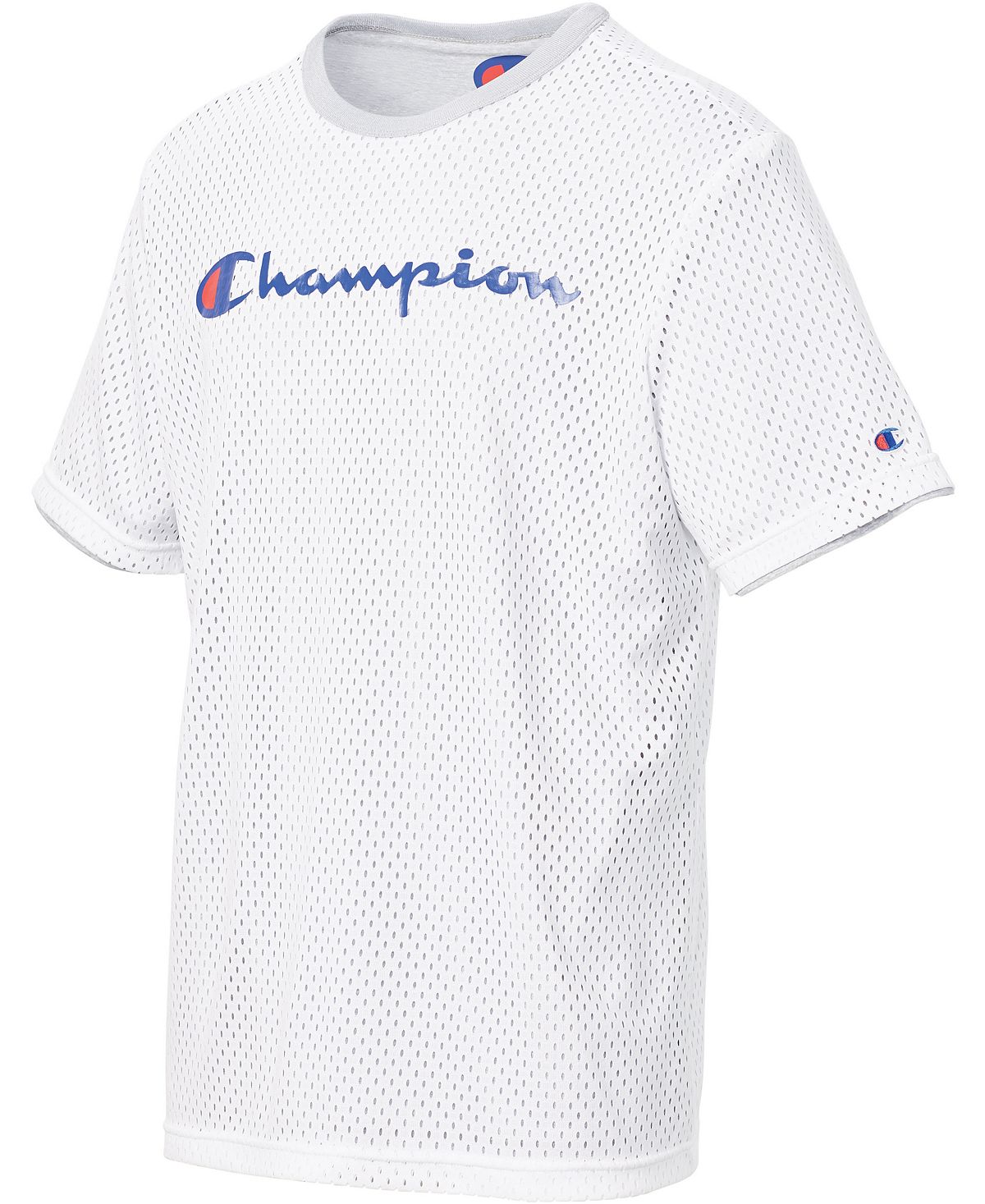 Champion Double Dry Reversible Mesh T-shirt White/Oxford