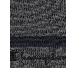 Champion Foxhill Fleece-lined Embroidered Logo Beanie Dark Grey thumbnail 2