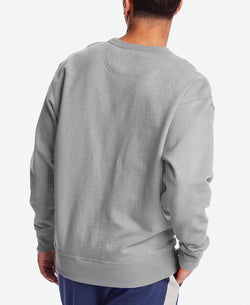 Champion Logo-print Fleece Sweatshirt Oxford Gray thumbnail 2