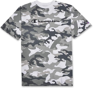 Champion Mens Shirts Big and Tall Shirts Camo