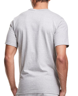 Champion Ombr Tufted-chenille Logo Appliqu T-shirt Oxford Gray thumbnail 3