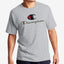 Champion Pixel C Logo Graphic T-shirt Oxford