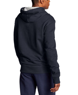 Champion Powerblend Fleece Quarter-zip Hoodie Navy thumbnail 2