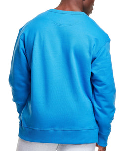Champion Powerblend Logo Sweatshirt Balboa Blue thumbnail 2