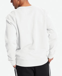 Champion Powerblend Logo-print Fleece Sweatshirt White thumbnail 2