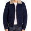 Champion Reverse Weave Corduroy Regular Fit Jacket Navy