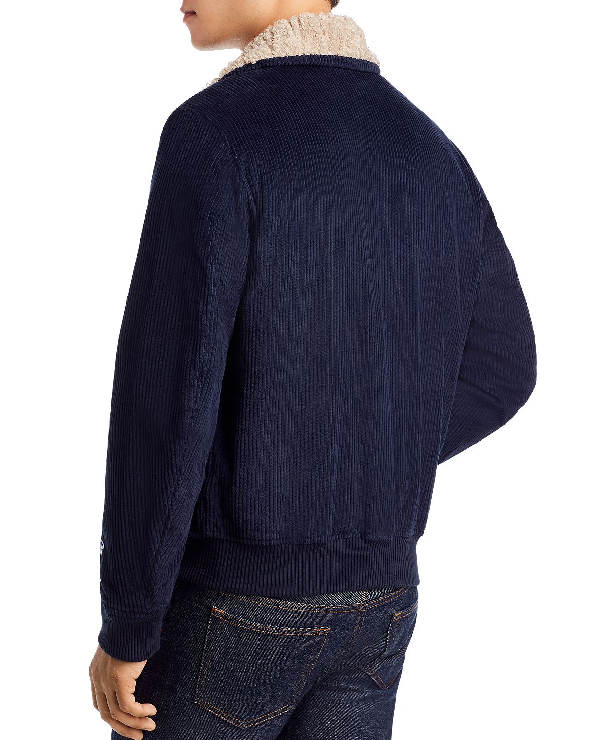 Champion Reverse Weave Corduroy Regular Fit Jacket Navy