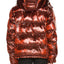 Champion Reverse Weave Hooded Puffer Jacket Scarlet