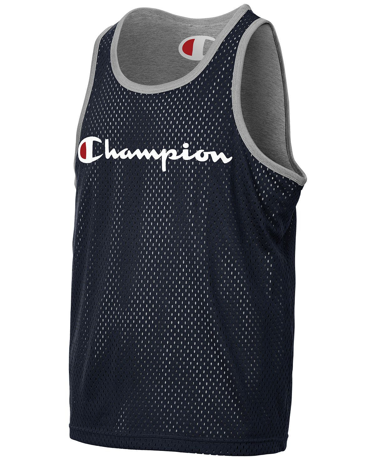 Champion Reversible Mesh Tank Top Navy