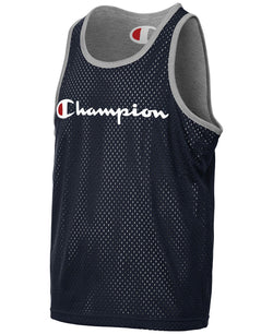 Champion Reversible Mesh Tank Top Navy thumbnail 1