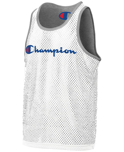 Champion Reversible Mesh Tank Top White