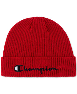 Champion Script-logo Beanie Scarlet thumbnail 1