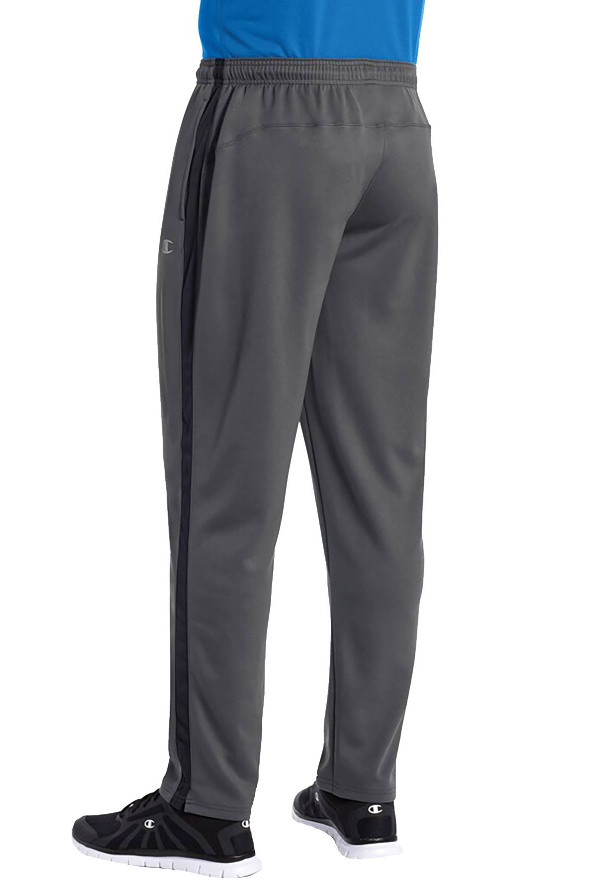 Champion Stealth-Grey/Black Woven Track Pant