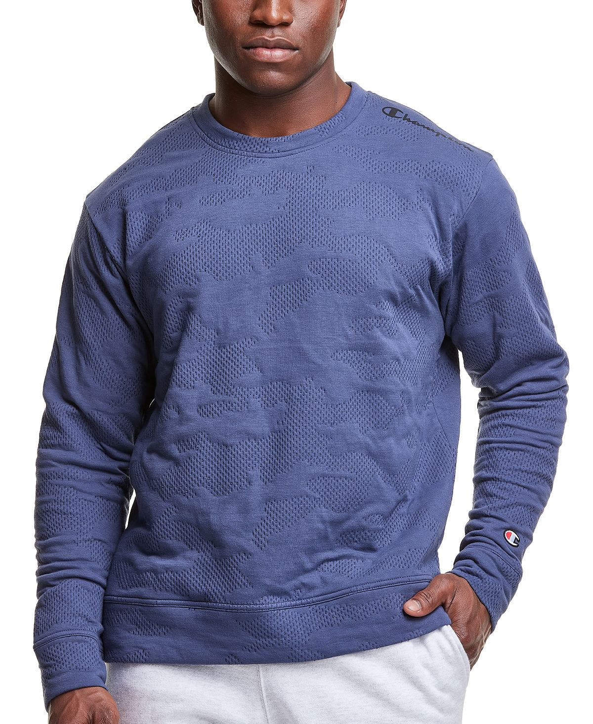 Champion Textured Sweatshirt Classic Sk